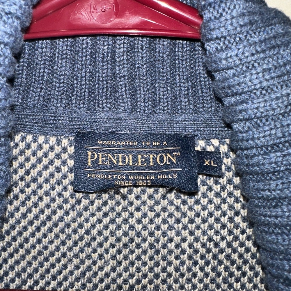 Pendleton Multicolor Landscape Cardigan - image 2